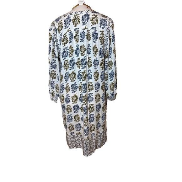 LOFT Floral Boho Tunic Dress | Size Medium | Effortless Everyday Style - Picture 6 of 12
